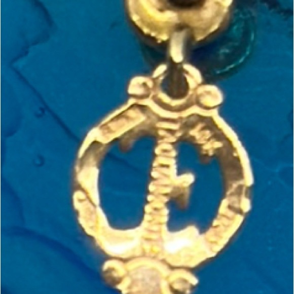 TAGLIAMONTE VICENZA 14k real solid gold necklace - Picture 4 of 11